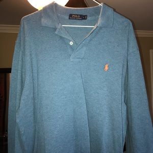 LG Long Sleeve Polo Ralph Lauren Collared Shirts